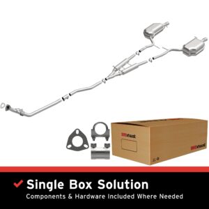BRExhaust 2002-2003 Audi A4 Quattro 1.8L Direct-Fit Replacement Exhaust System