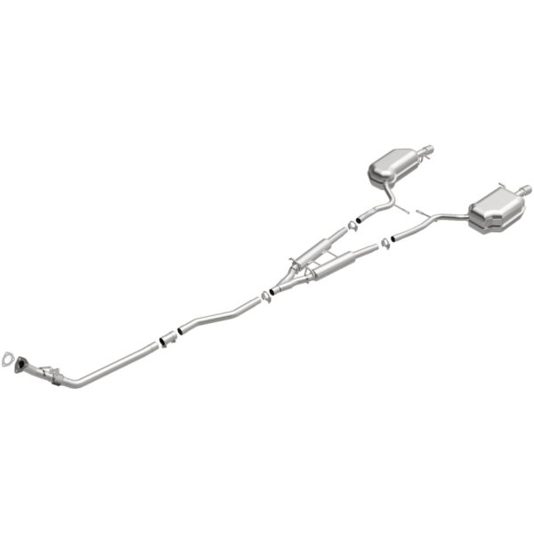 BRExhaust 2002-2003 Audi A4 Quattro 1.8L Direct-Fit Replacement Exhaust System