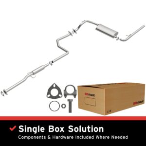 BRExhaust 1990-1991 Honda Civic 1.5L Direct-Fit Replacement Exhaust System