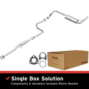 BRExhaust 1990-1991 Honda Civic 1.5L Direct-Fit Replacement Exhaust System