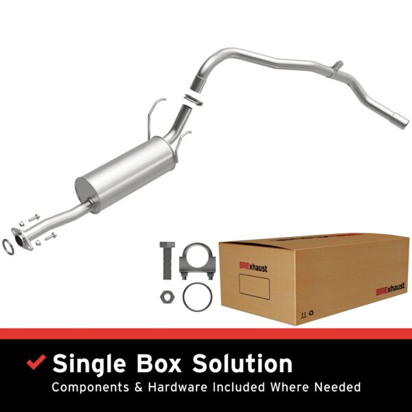 BRExhaust 1989-1991 Toyota 4Runner 3.0L Direct-Fit Replacement Exhaust System