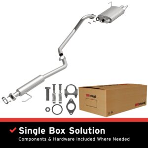 BRExhaust 2002-2006 Nissan Sentra 2.5L Direct-Fit Replacement Exhaust System