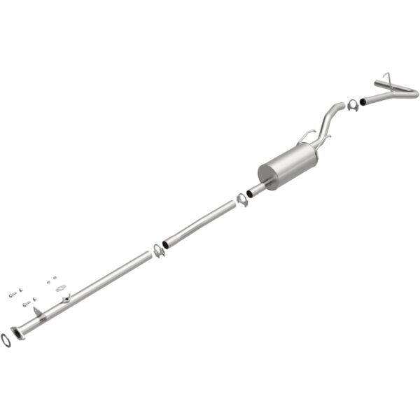BRExhaust 1998-2000 Toyota Tacoma 2.4L Direct-Fit Replacement Exhaust System