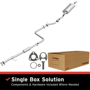 BRExhaust 1990-1993 Honda Accord 2.2L Direct-Fit Replacement Exhaust System