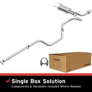 BRExhaust 2010-2013 Mazda 3 2.0L Direct-Fit Replacement Exhaust System