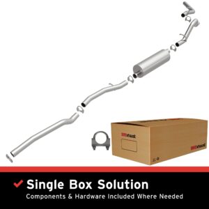 BRExhaust 2004-2004 Dodge Dakota Direct-Fit Replacement Exhaust System