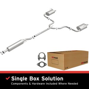 BRExhaust 2007-2012 Nissan Altima Direct-Fit Replacement Exhaust System
