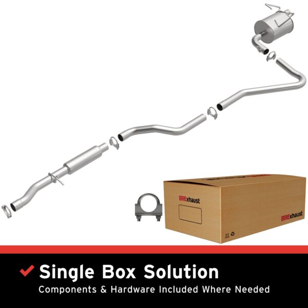 BRExhaust 2009-2018 Dodge Journey 2.4L Direct-Fit Replacement Exhaust System