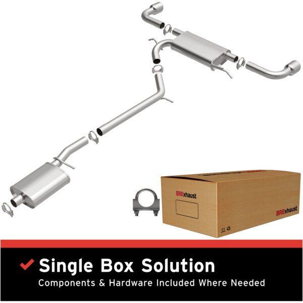BRExhaust Direct-Fit Replacement Exhaust System 106-0447