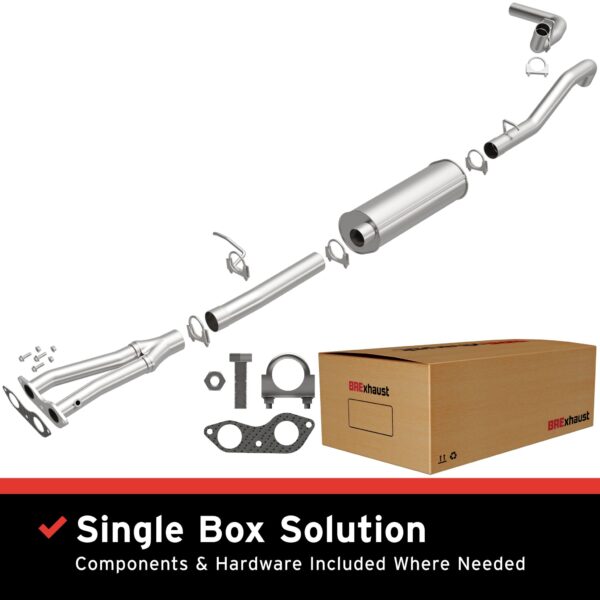 BRExhaust Direct-Fit Replacement Exhaust System 106-0472