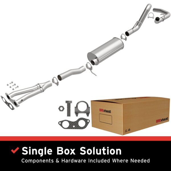 BRExhaust Direct-Fit Replacement Exhaust System 106-0473