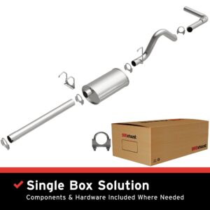 BRExhaust 1994-1996 Dodge Dakota Direct-Fit Replacement Exhaust System