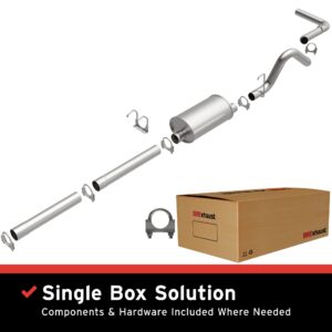 BRExhaust 1992-1993 Dodge Dakota Direct-Fit Replacement Exhaust System