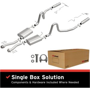 BRExhaust 1994-1998 Ford Mustang Direct-Fit Replacement Exhaust System