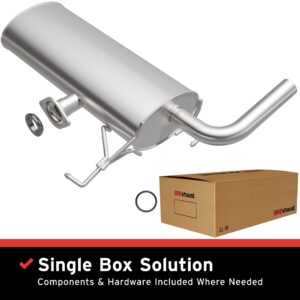 BRExhaust 2008-2015 Mitsubishi Lancer Direct-Fit Replacement Exhaust System
