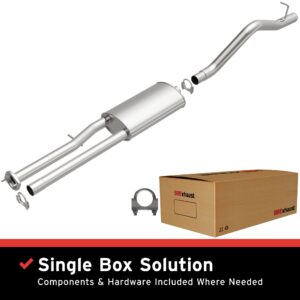 BRExhaust 2003-2006 Hummer H2 6.0L Direct-Fit Replacement Exhaust System