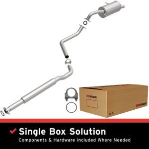 BRExhaust 2002-2003 Mazda Protege5 2.0L Direct-Fit Replacement Exhaust System