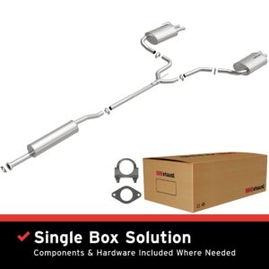 BRExhaust 2004-2008 Nissan Maxima 3.5L Direct-Fit Replacement Exhaust System