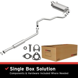 BRExhaust 2003-2006 Mitsubishi Outlander 2.4L Direct-Fit Replacement Exhaust System