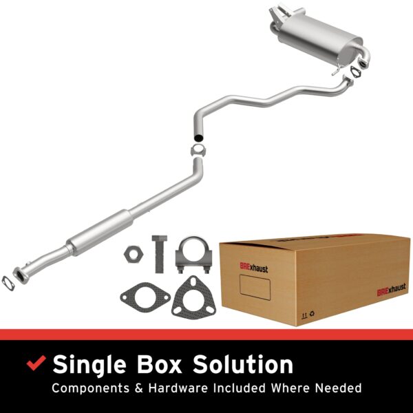BRExhaust 2003-2006 Mitsubishi Outlander 2.4L Direct-Fit Replacement Exhaust System