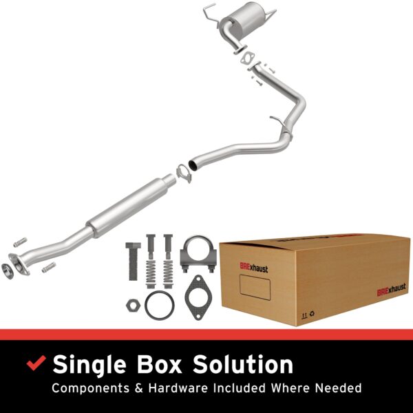 BRExhaust 2012-2016 Subaru Impreza 2.0L Direct-Fit Replacement Exhaust System