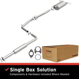 BRExhaust 1998-2002 Mazda 626 2.0L Direct-Fit Replacement Exhaust System