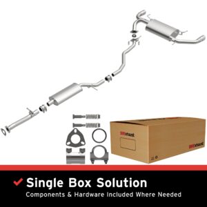 BRExhaust 2007-2009 Acura RDX 2.3L Direct-Fit Replacement Exhaust System