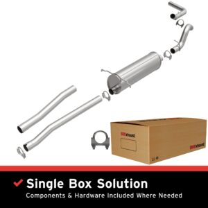 BRExhaust 2000-2003 Dodge Dakota 3.9L Direct-Fit Replacement Exhaust System