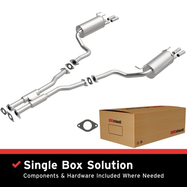 BRExhaust 1990-1996 Nissan 300ZX 3.0L Direct-Fit Replacement Exhaust System