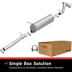 BRExhaust 2000-2003 Dodge Dakota Direct-Fit Replacement Exhaust System