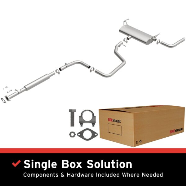 BRExhaust 2005-2007 Pontiac G6 Direct-Fit Replacement Exhaust System