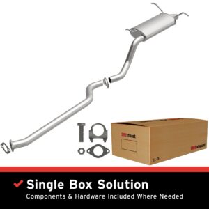 BRExhaust 2001-2006 Hyundai Santa Fe 2.7L Direct-Fit Replacement Exhaust System