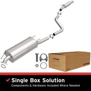 BRExhaust 2004-2010 Toyota Sienna Direct-Fit Replacement Exhaust System