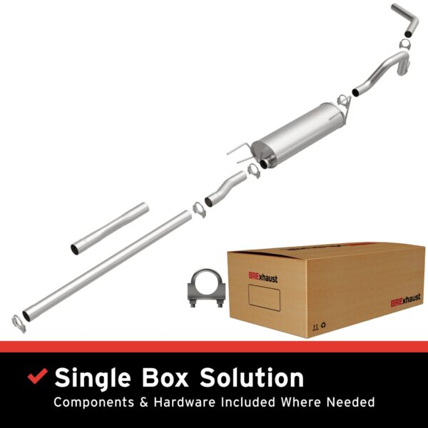 BRExhaust Direct-Fit Replacement Exhaust System 106-0697