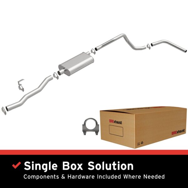 BRExhaust Direct-Fit Replacement Exhaust System 106-0705