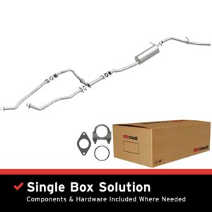 BRExhaust 1999-2000 Nissan Frontier 3.3L Direct-Fit Replacement Exhaust System