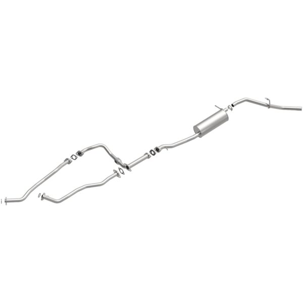BRExhaust 1999-2000 Nissan Frontier 3.3L Direct-Fit Replacement Exhaust System