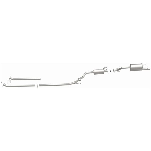 BRExhaust 2006-2011 Honda Civic 1.8L Direct-Fit Replacement Exhaust System