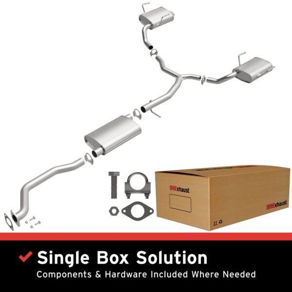 BRExhaust Direct-Fit Replacement Exhaust System 106-0765