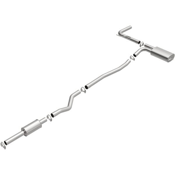 BRExhaust 2013-2018 Ford Fusion Direct-Fit Replacement Exhaust System