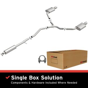 BRExhaust 2013-2019 Ford Taurus 3.5L Direct-Fit Replacement Exhaust System