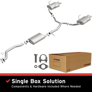 BRExhaust 2009-2012 GMC Acadia 3.6L Direct-Fit Replacement Exhaust System