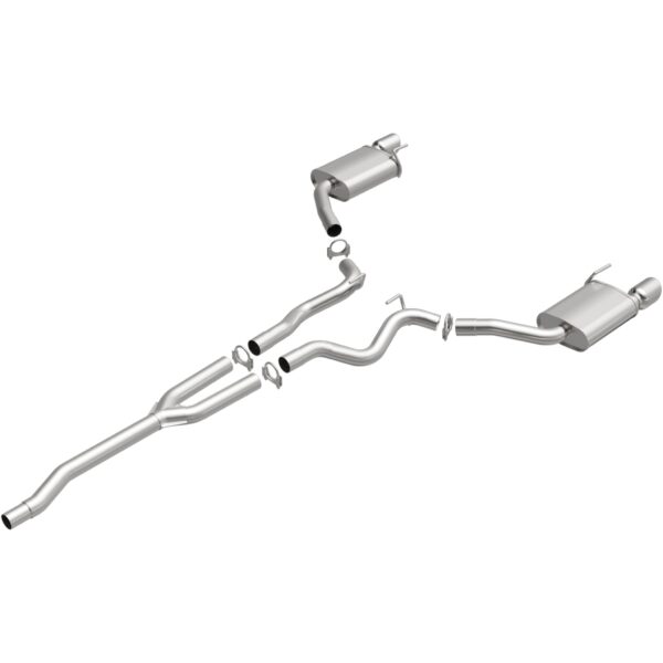 BRExhaust 2015-2023 Ford Mustang 2.3L Direct-Fit Replacement Exhaust System