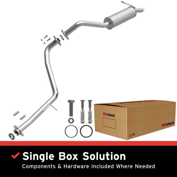 BRExhaust 2008-2015 Scion xB 2.4L Direct-Fit Replacement Exhaust System