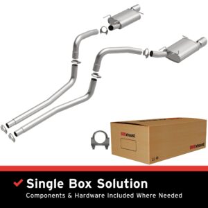 BRExhaust 2011-2014 Ford Mustang 3.7L Direct-Fit Replacement Exhaust System