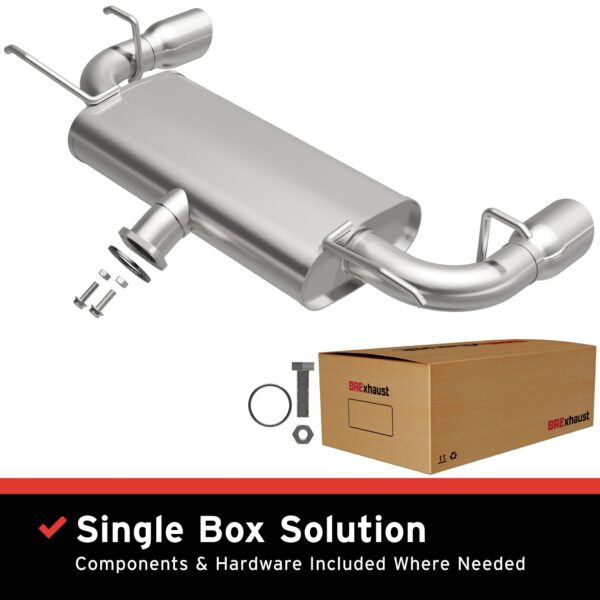 BRExhaust 2006-2014 Mazda MX-5 Miata 2.0L Direct-Fit Replacement Exhaust System