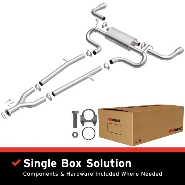 BRExhaust 2002-2008 Lexus SC430 4.3L Direct-Fit Replacement Exhaust System