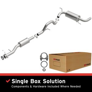 BRExhaust 2008-2010 Hummer H3 3.7L Direct-Fit Replacement Exhaust System
