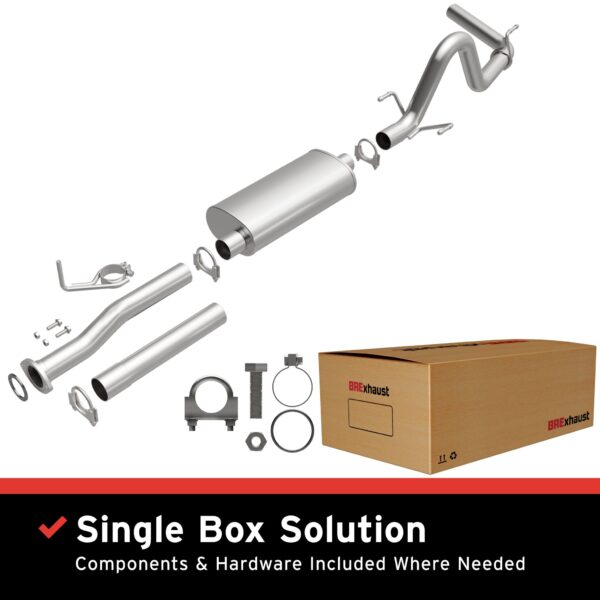 BRExhaust 2016-2023 Toyota Tacoma 3.5L Direct-Fit Replacement Exhaust System
