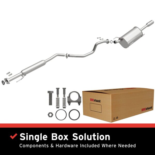 BRExhaust 2013-2019 Nissan Sentra 1.8L Direct-Fit Replacement Exhaust System